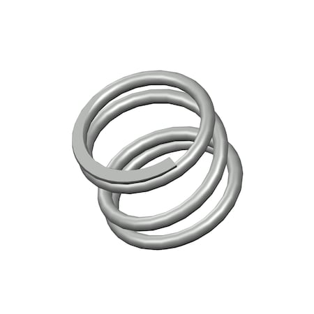 Compression Spring, O=1.625, L= 1.28, W= .162